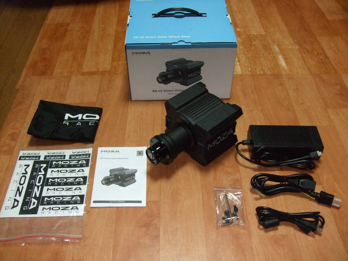 MOZA RACING M9 V2 ステアリングモーター ダイレクトドライブ PC レースシム ゲームコントローラーの画像1