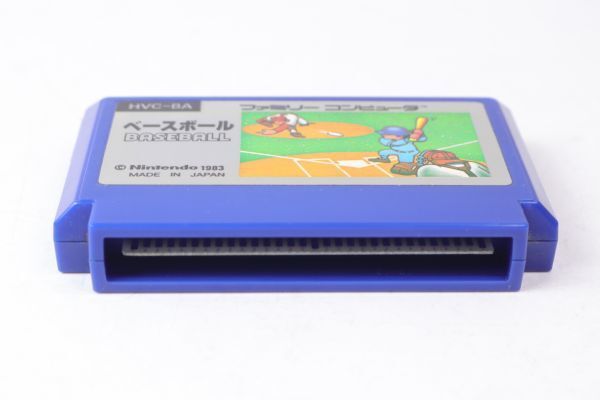 ☆Nintendo ファミコン カセット ベースボール BASEBALL 箱付き 任天堂 SE2302_画像3