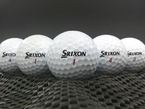 [B1D-12C] SRIXON Z-STAR XV 2023年モデル ホワイト 20球 スリクソン ゼットスター ロストボールの画像1