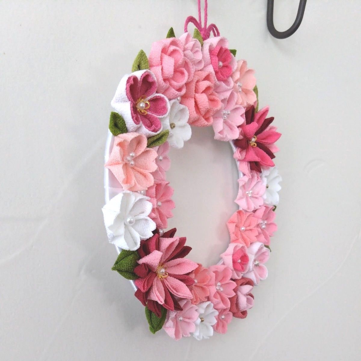 つまみ細工リース(大きめ)桜|Yahoo!フリマ(旧PayPayフリマ) つまみ細工リース(大きめ)桜|Yahoo!フリマ(旧PayPayフリマ)