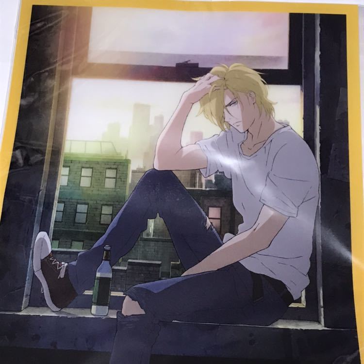 バナナフィッシュ BANANAFISH アッシュ ミニクリアポスター C A3サイズ 未開封 未使用レア_画像1