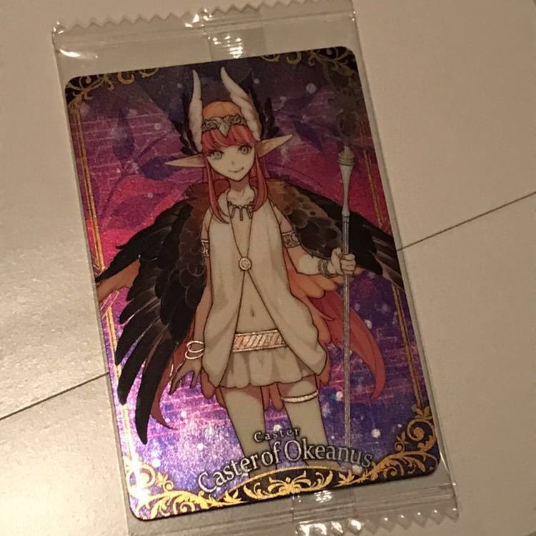 Fate Grand Order ウエハース6 FGO「 R キャスター／オケアノスのキャスター 」未開封・新品 オケキャス_画像1