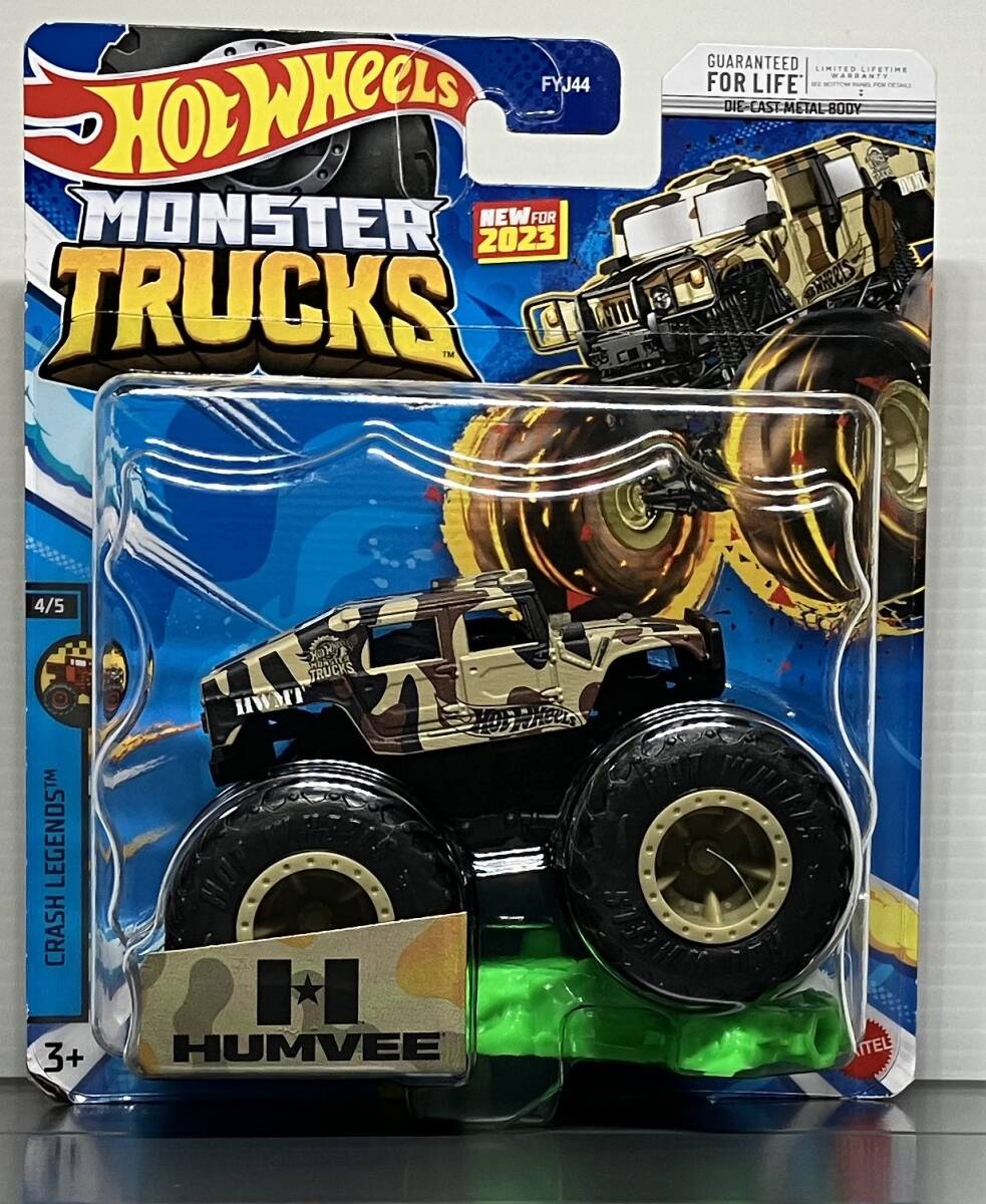 Hotwheels Monster Truck Humvee ハンヴィー　ハマー　モンスタートラック　モントラ　ホットウィール_画像1