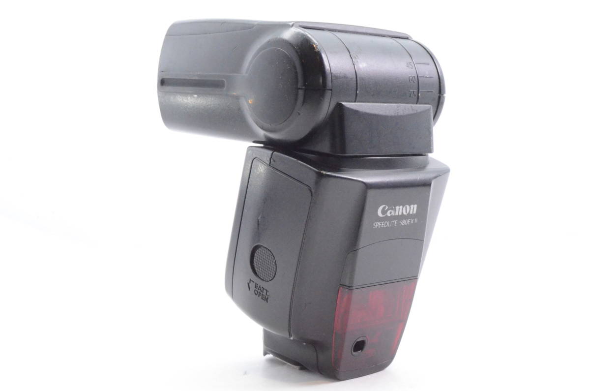 【動作確認済】Canon SPEEDLITE 580EX II ストロボ キヤノン スピードライト_画像2