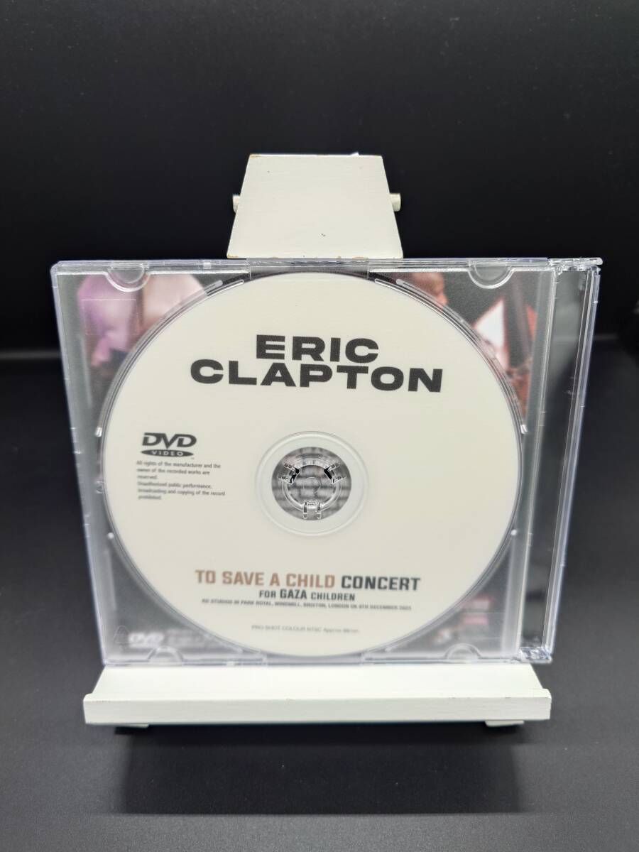 【送料無料】美品 Eric Clapton エリック・クラプトン To Save A Child Concert (For GAZA Children)_画像2