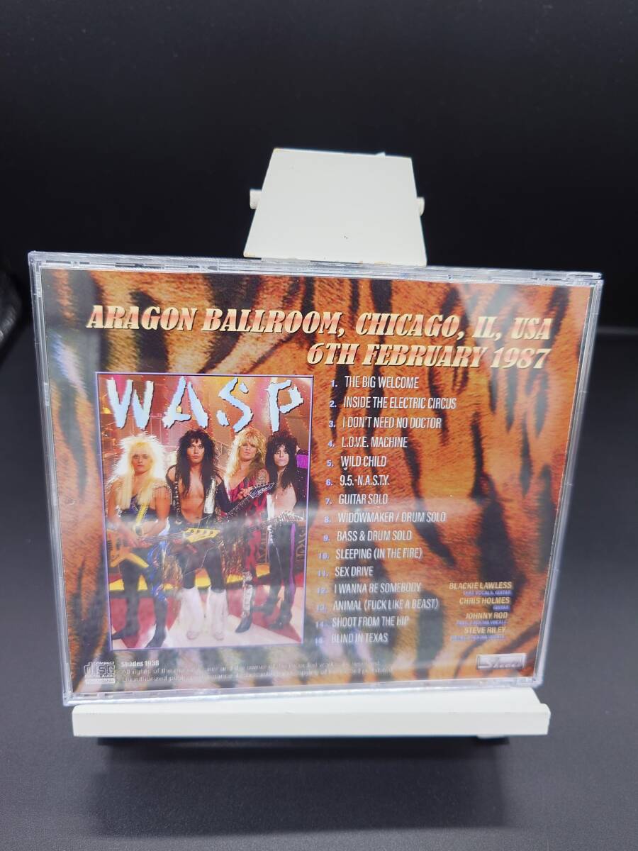 【送料無料】美品 W.A.S.P. ワスプ Chicago 1987_画像3