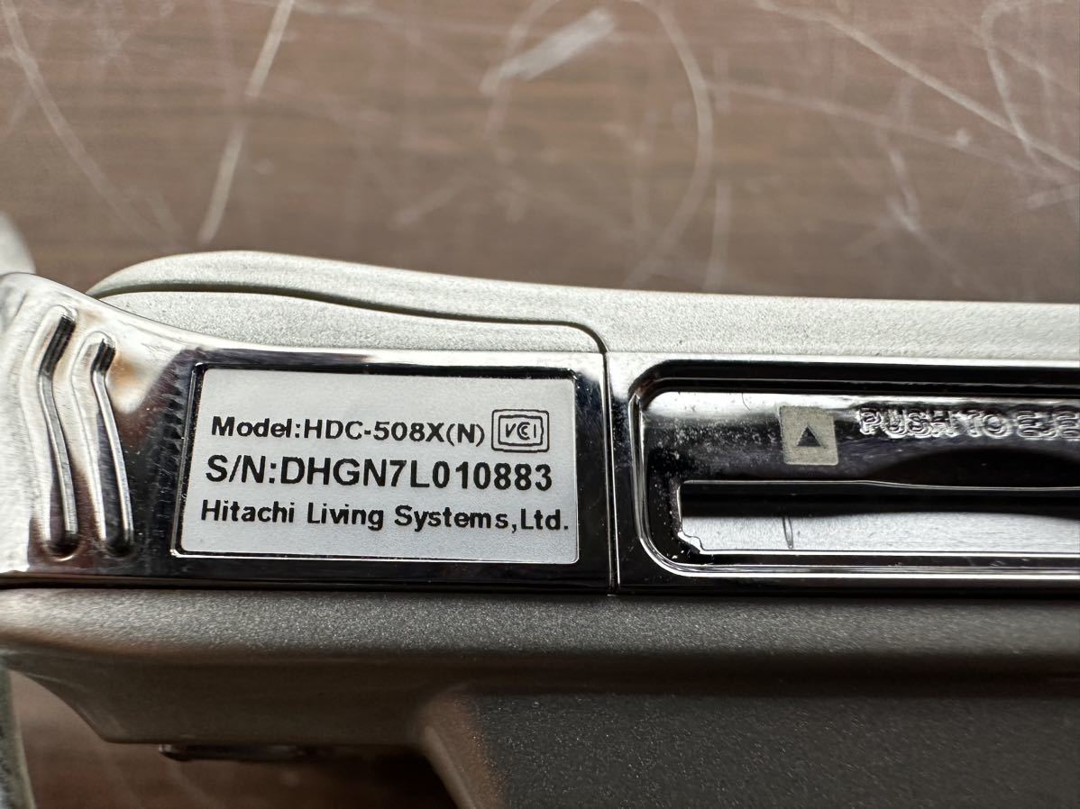 # HITACHIデジタルカメラ HDC-508X シルバー 動作確認済み_画像4