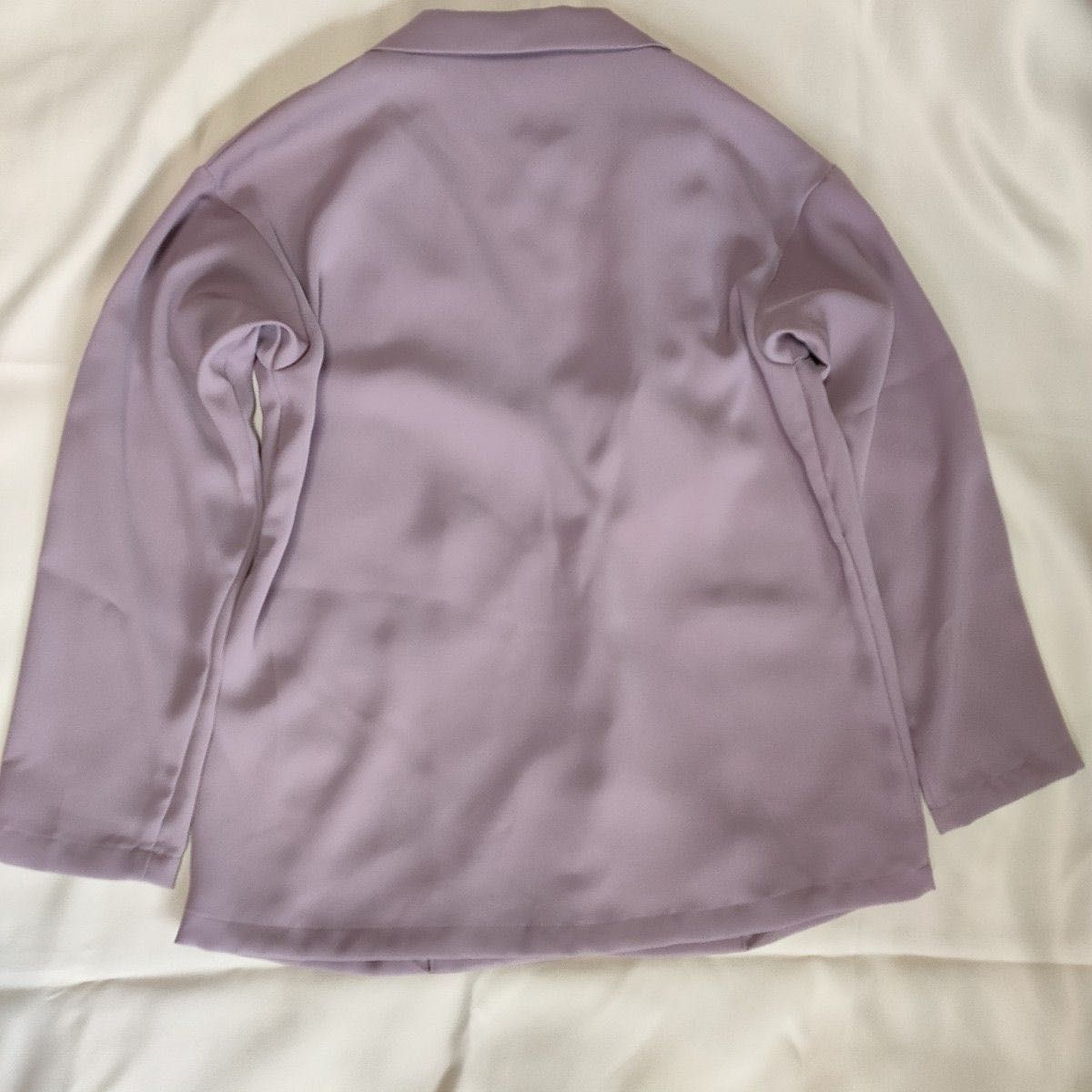 GU ジーユー セットアップ オーバーサイズ シャツジャケット フレアパンツ スリット　XS