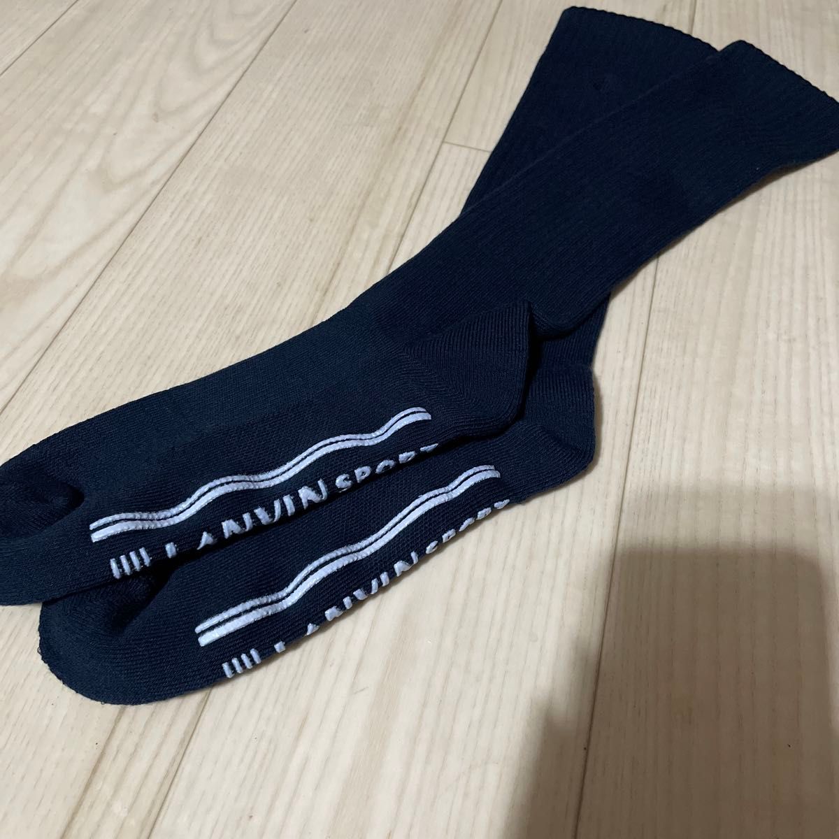 LANVIN SPORT 靴下　ゴルフ　ゴルフウエア　 ハイソックス　ランバンスポール　