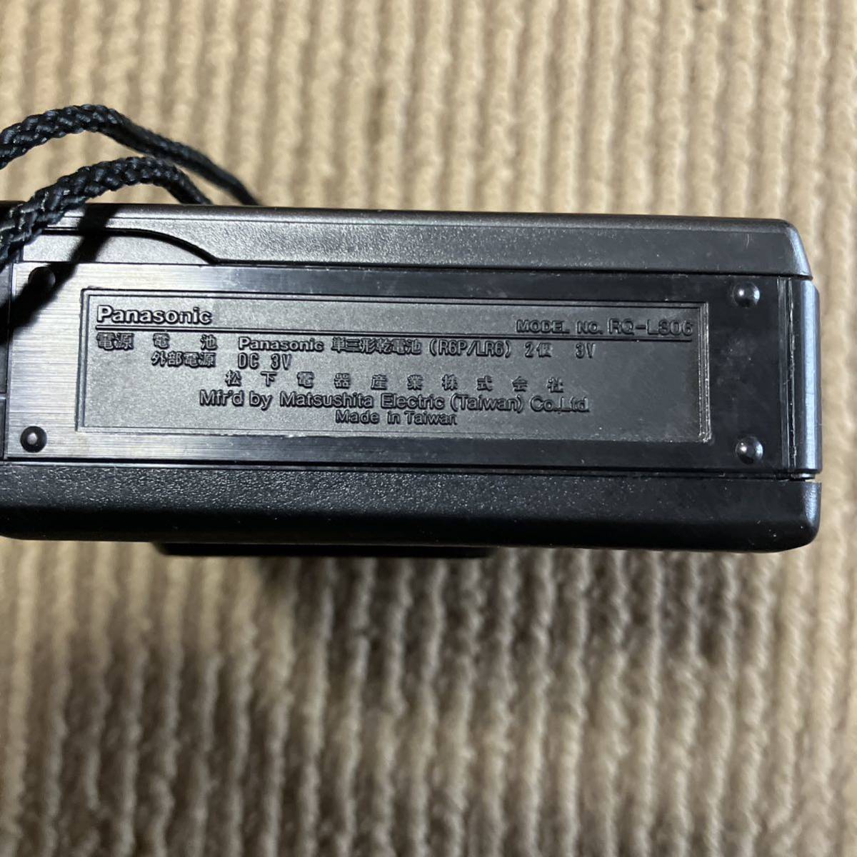 Panasonic カセットレコーダー　RQ-L306 ラジカセ　レトロ_画像6