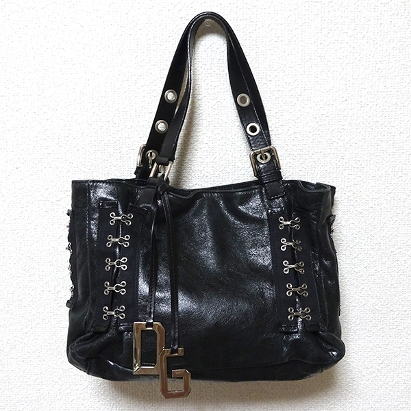 DOLCE&GABBANA ドルチェ&ガッバーナ 本革 レザー トートバッグ