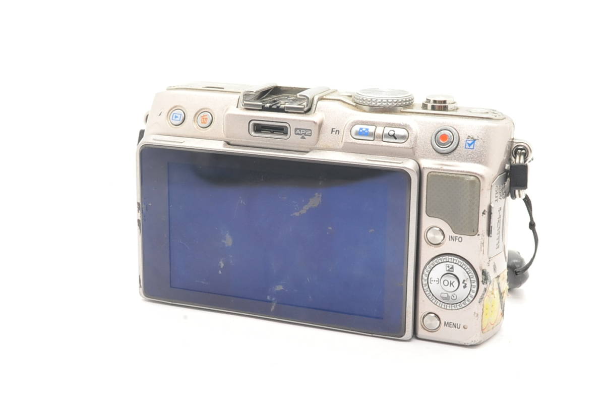 Olympus オリンパス Pen Lite E-PL3 Silver Body ボディ ミラーレス カメラ デジタル Digital Camera 銀 TN12011_画像3