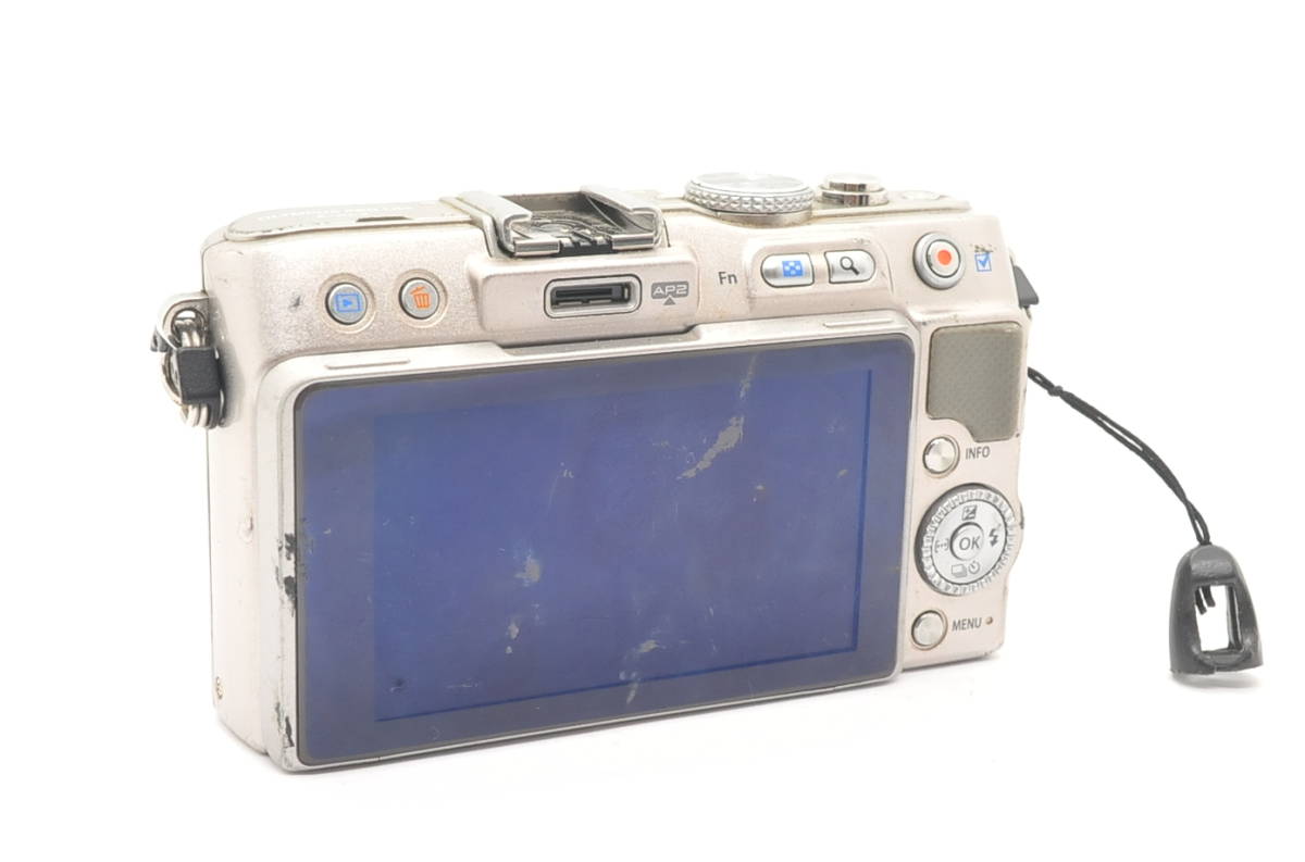 Olympus オリンパス Pen Lite E-PL3 Silver Body ボディ ミラーレス カメラ デジタル Digital Camera 銀 TN12011_画像4