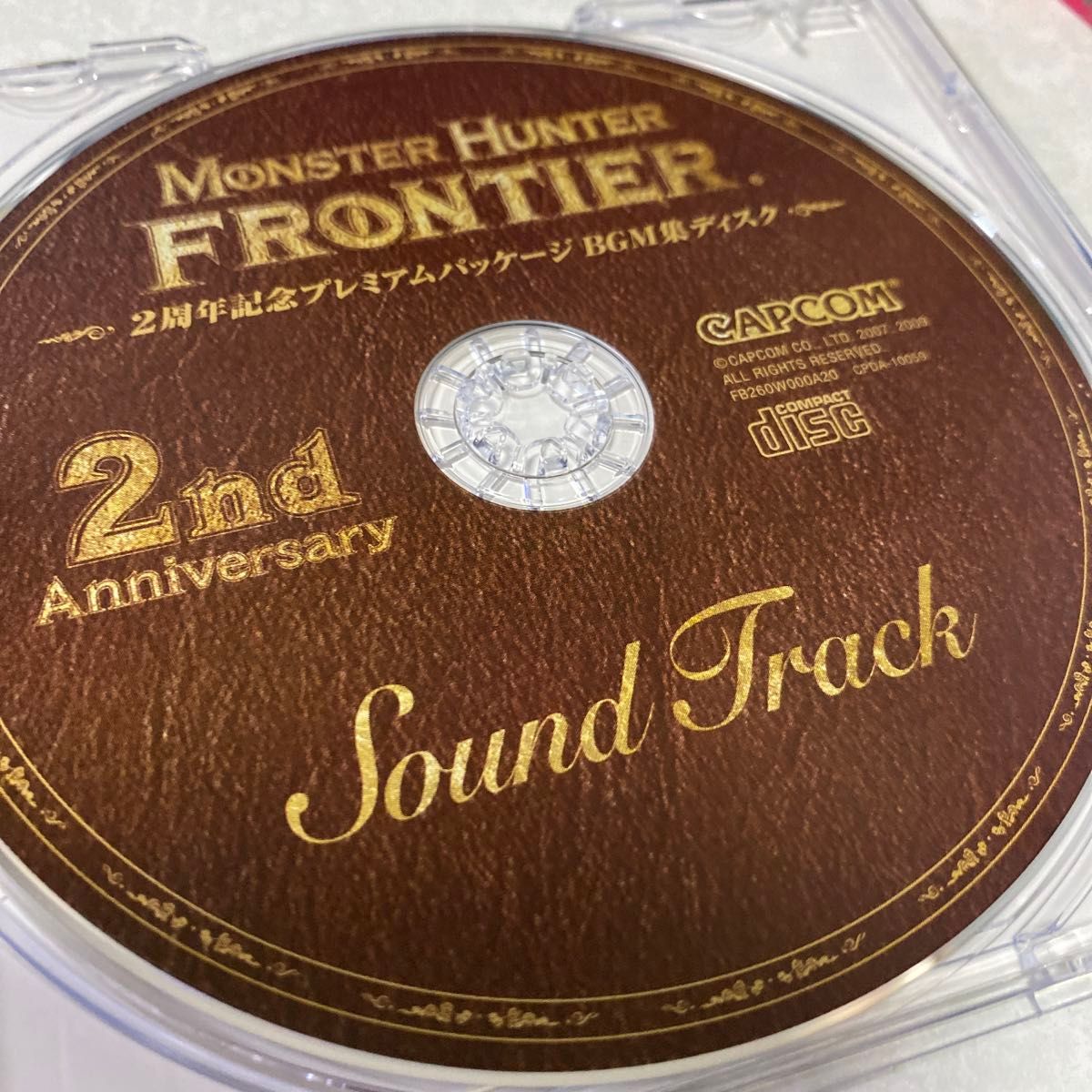 モンスターハンター　フロンティア　2周年記念プレミアムパッケージ　BGM集ディスク　CD