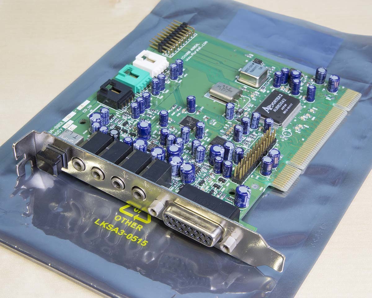 #Aureal Vortex2#VWS 320/540.#PCI sound card #Silicon Graphics Visual Workstation#