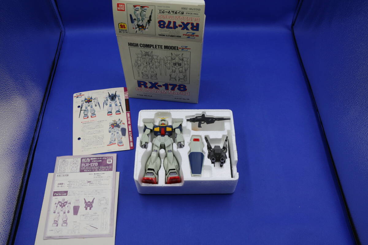 29-1 [現状品]HIGH COMPLETE MODEL ハイコンプリートモデル 1/144 RX-178 ガンダムMk-Ⅱ 機動戦士Zガンダム_画像3