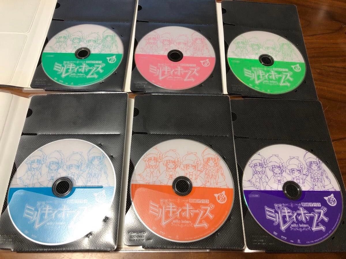 探偵オペラ ミルキィホームズ 全6巻 レンタル版DVD中古