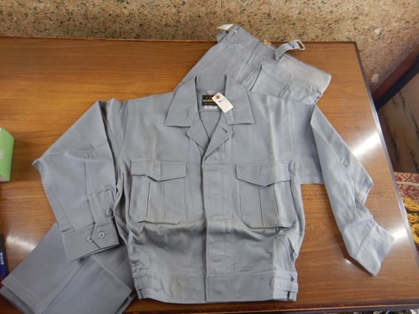 超レトロ 作業服020802 上下つなぎMC-154 A2 安清型 セパレート 超レトロ 作業服020802 上下つなぎMC-154 A2 安清型 セパレート