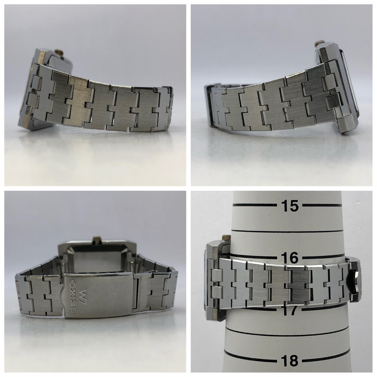 1円～/SEIKO/セイコー/LM/LORD MATIC/ロードマチック/5606-5160/25石/3針/デイデイト/スクエア/自動巻/メンズ腕時計/稼動品/ジャンク/T221_画像9