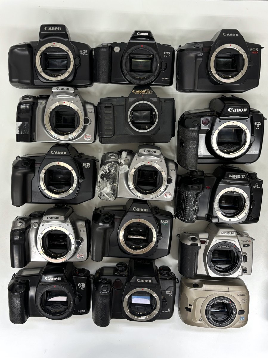 1円～/CANON/MINOLTA/PENTAX/NIKON/etc.../フィルムカメラ/デジタル一眼レフ/AF/オートフォーカス/31点/まとめ/中古/大量/ジャンク/W077_画像2