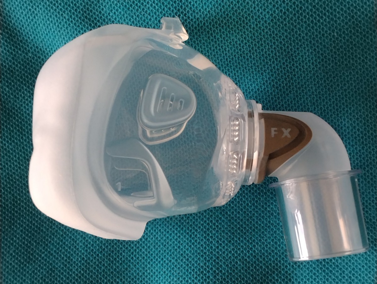 未使用☆STサイズ☆ミラージュFX マスク用クッションとL字管 CPAP RESMED レスメド シーパップ MIRAGE FX_画像2