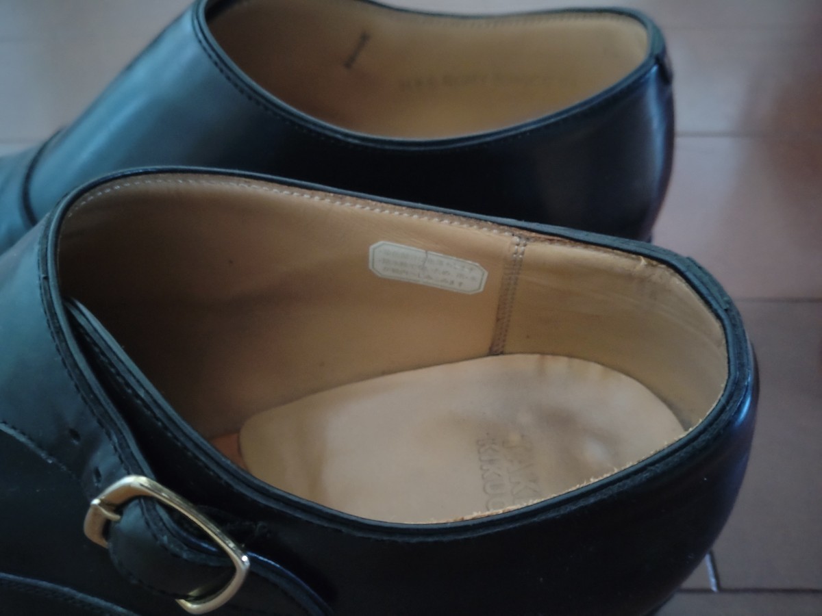 TAKEO KIKUCHI　タケオキクチ　シューズ　革靴　ビジネスシューズ　モンクストラップ　サイズ:04　26.5_画像5