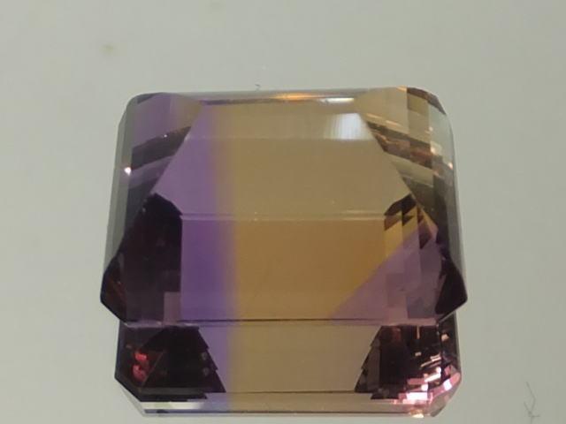 【24139】大粒で色濃くテリが良い天然アメトリンルース17.29ct　　ソーティングメモ付_画像5