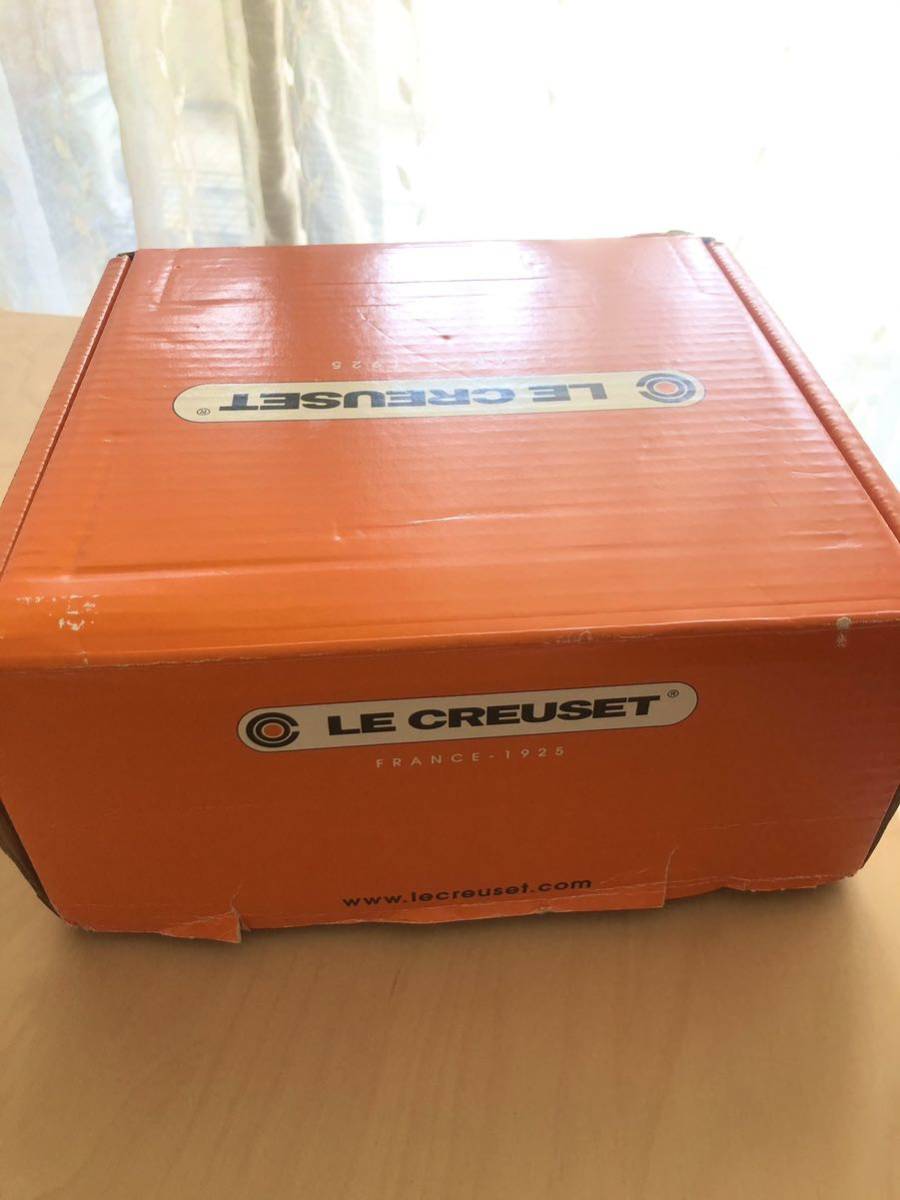 LE CREUSET ルクルーゼ ココットロンド 両手鍋 20cmオレンジブロッサム　レア 未使用_画像6