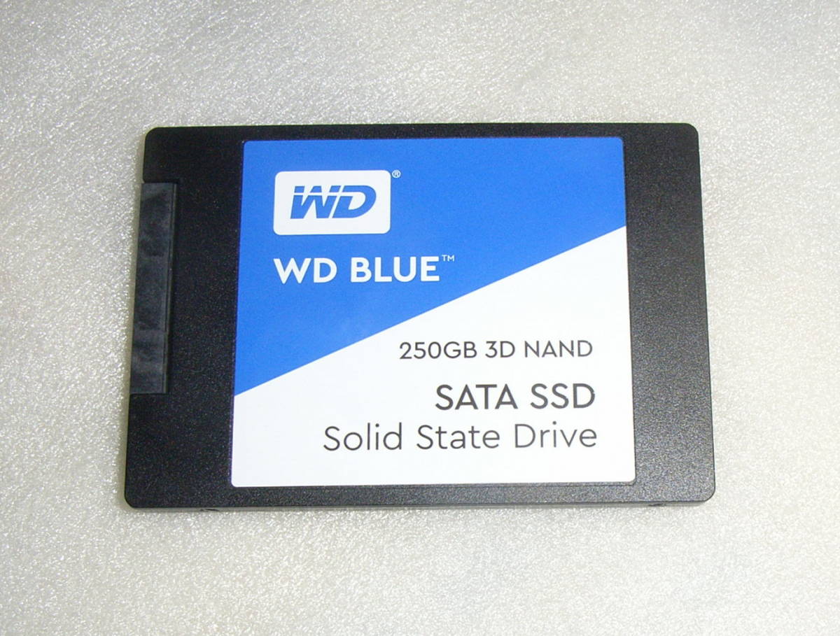 WDS250G2B0A ［WD Blue 3D NAND 2.5インチ 7mm SATA 250GB］_画像1