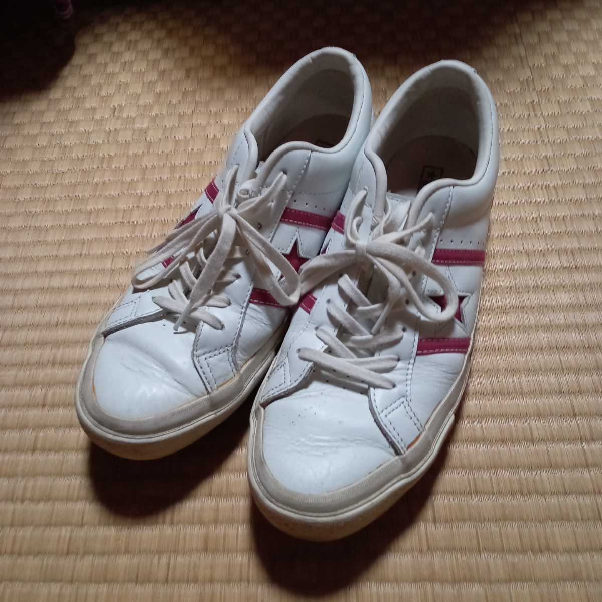 ★即決★CONVERSE★コンバース★オールスター　ジャックレザー　サイズ28センチ　USED_画像1