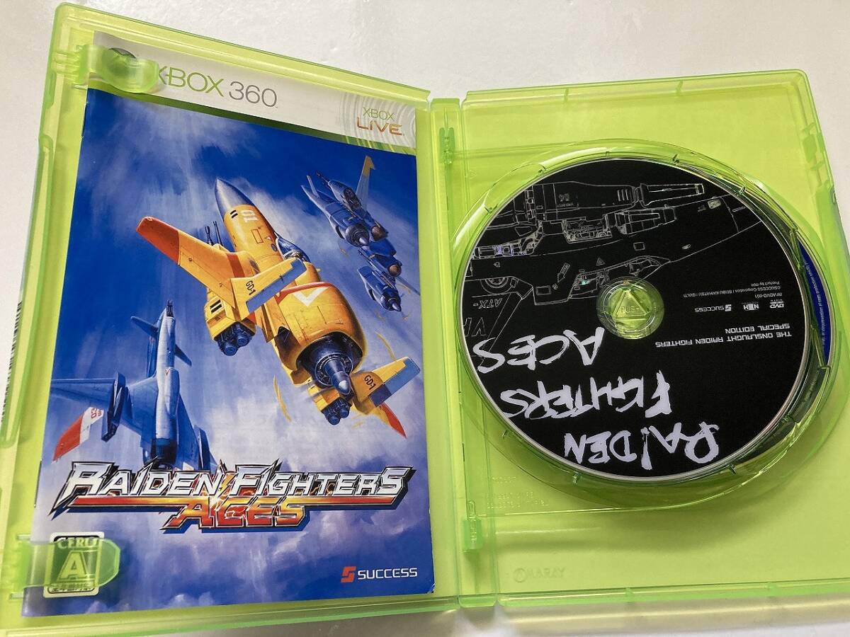 即決送料無料 XBOX360 ライデンファイターズ エイシズ RAIDEN FIGHTERS ACES エイシス 雷電_画像4