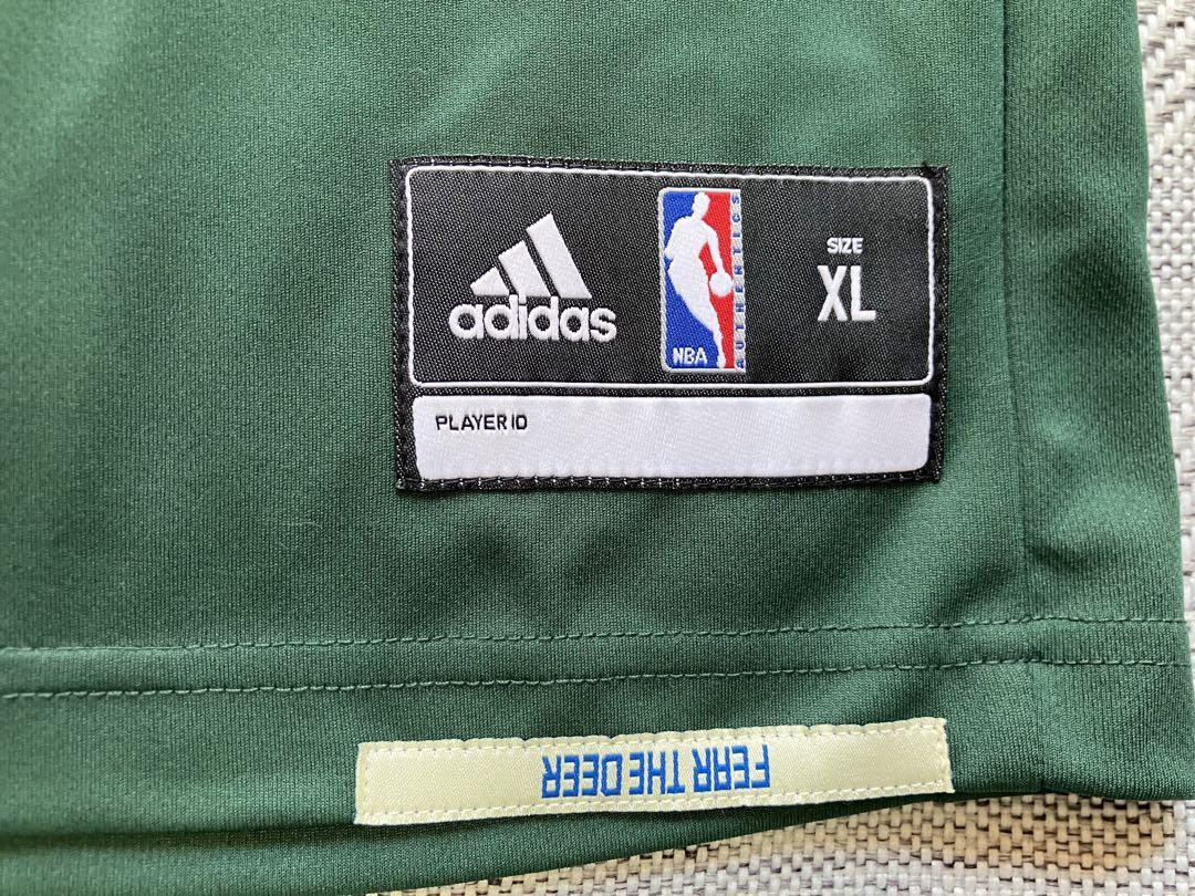 【良品】 NBA ヤニス・アデクトンボ BUCKS ミルウォーキー・バックス ★adidas アディダス ユニフォーム ジャージ XL　美品