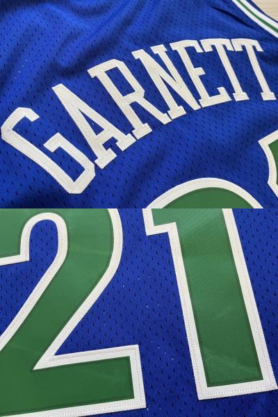 【希少】 ケビン・ガーネット NBA WOLVES GARNETT #21 adidas アディダス ユニフォーム ティンバー・ウルブズ ジャージ バスケ XL_画像8
