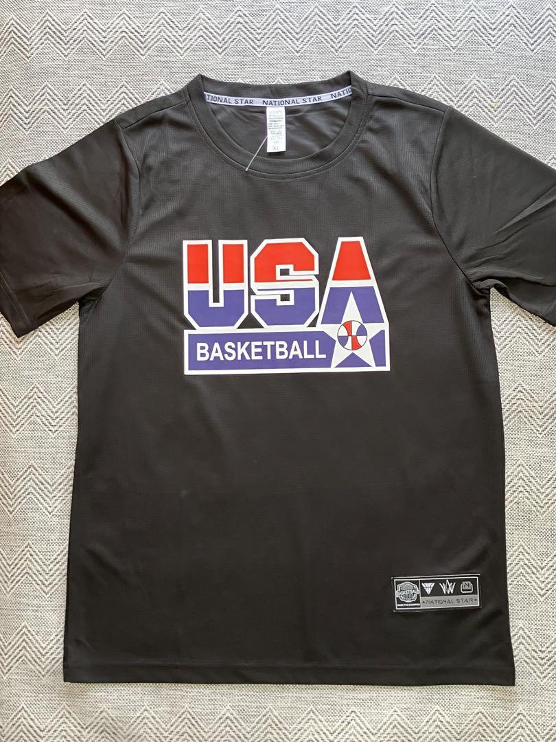 【未使用品】 USA代表 ドリームチーム DREATEAM　NBA シャツ ユニフォーム アメリカ代表 バスケ　レブロン ジョーダン カリー オリンピック_画像3