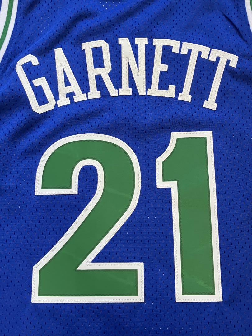 【希少】 ケビン・ガーネット NBA WOLVES GARNETT #21 adidas アディダス ユニフォーム ティンバー・ウルブズ ジャージ バスケ XL_画像7