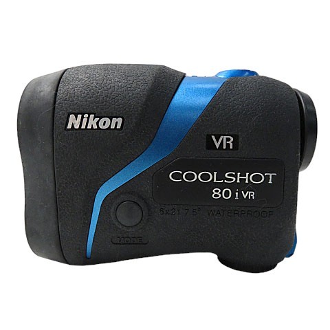 【格安】1,000円～ Nikon ニコン COOLSHOT クールショット 80i VR レーザー距離計 ブラック系 ゴルフ [M4586]_画像2