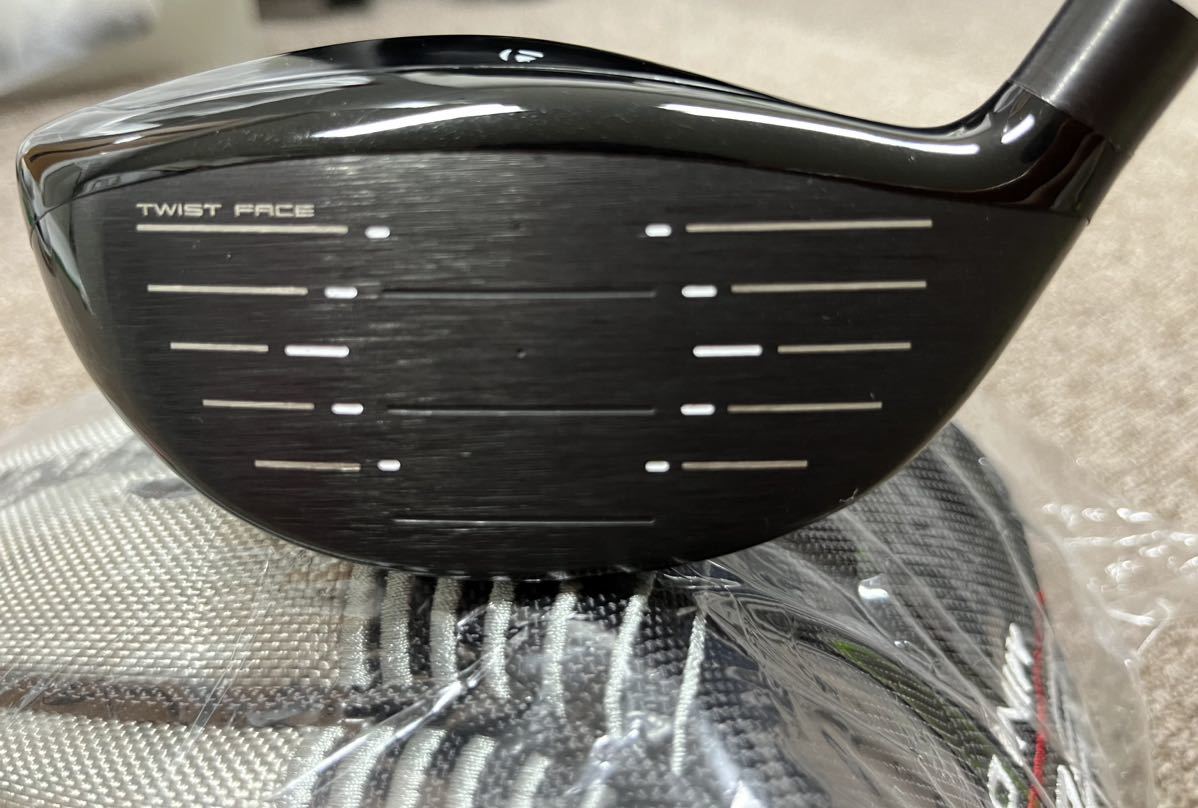 送料込☆ラウンド未使用!TaylorMadeテーラーメイド US限定 ミニドライバー300 人気 11.5° ブラックアウト blackout ヘッドのみ 日本未発売_画像10