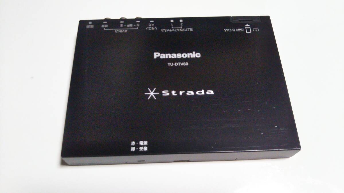 Panasonic パナソニック/地デジチューナー本体とminiB-CASカードのみ『TU-DTV60』動作未確認　_画像1