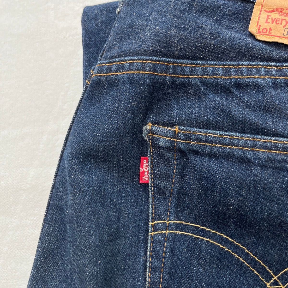 【希少】00's Levi's 501XX バレンシア工場製 濃紺 デニム_画像7