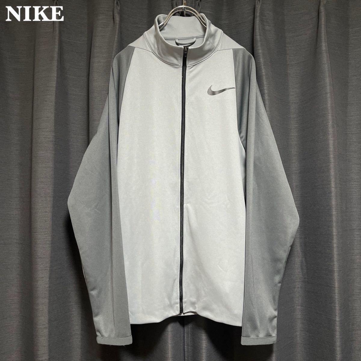 【y2k】NIKE ナイキ ドライフィット モックネック ジャケット ノームコア