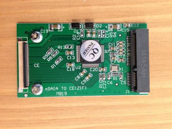 ◆◇ mSATA SSD→ZIF/CE変換アダプタ MSATA2ZIF ◇◆B_画像1