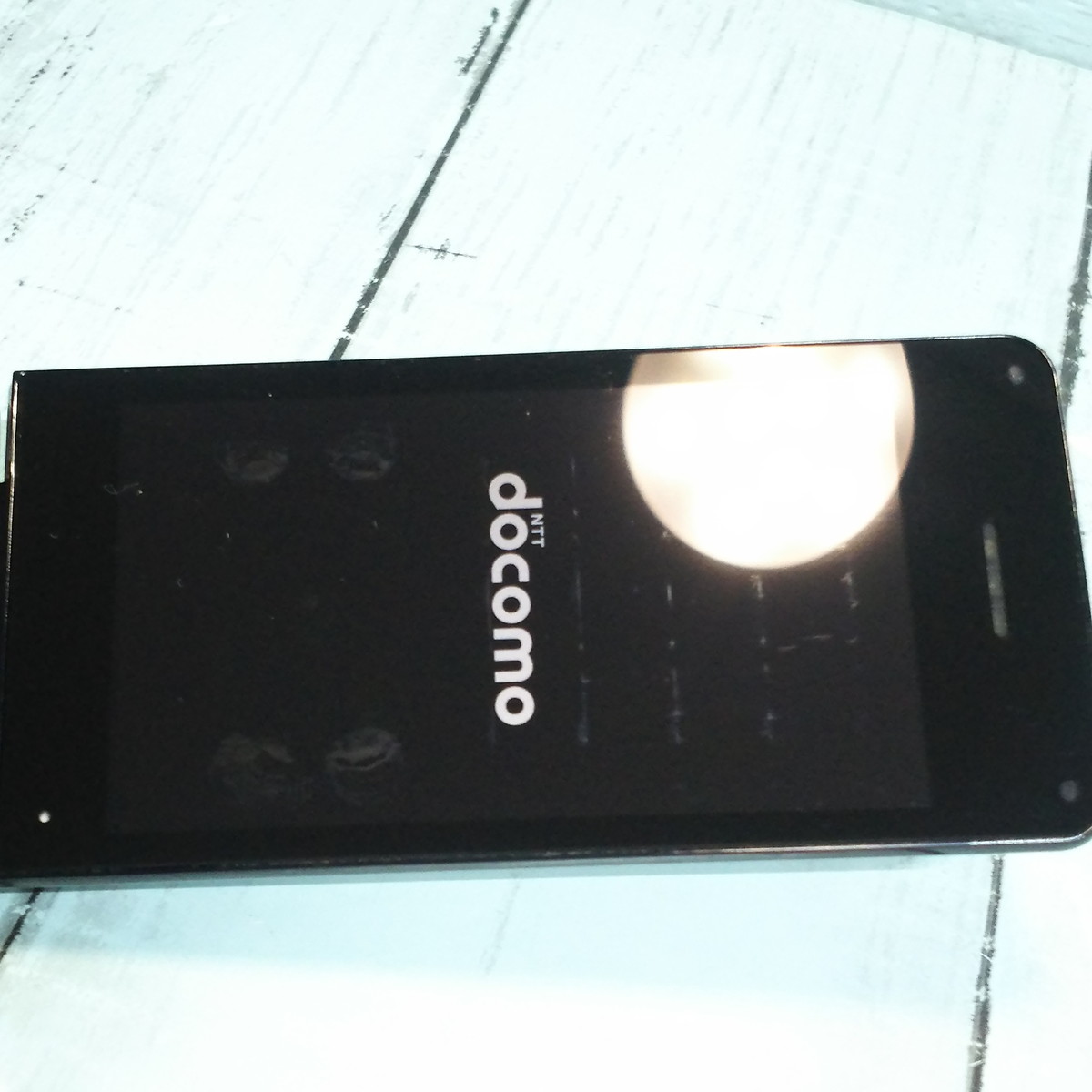 docomo SH-02L AQUOS SHARP cellular phone black body White ROM SIM lock released .SIM free 122366