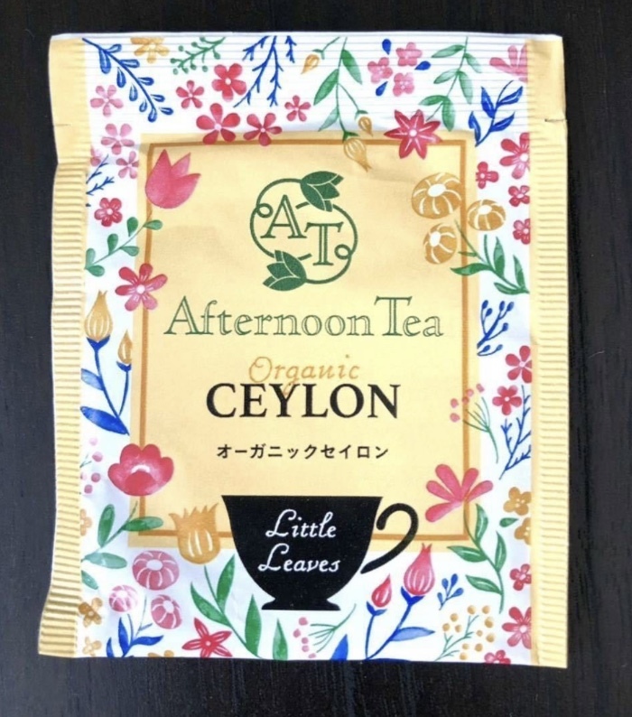 送込 Afternoon Tea Little Leaves オーガニック セイロン ティーバッグ 20袋×2箱　アフターヌーンティー　有機栽培　紅茶　ティーパック_画像4