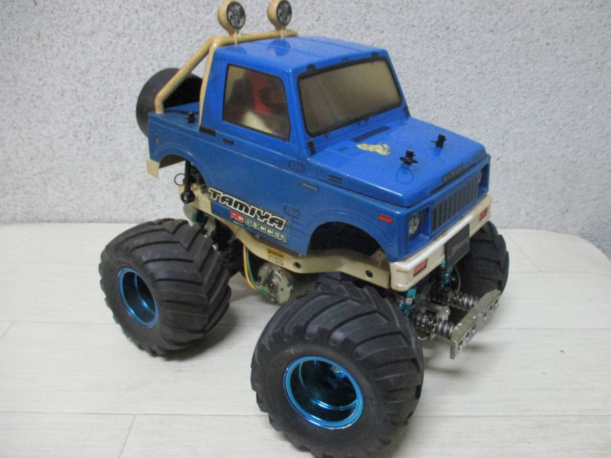 タミヤ 電動RC スズキ ジムニー ウイリー WR-02シャーシ ジャンク_画像2