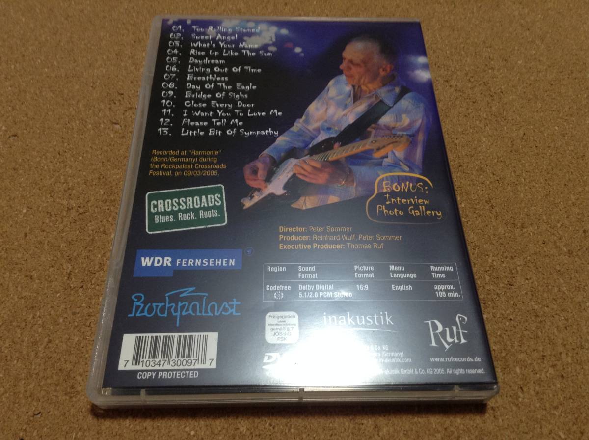 DVD/ Robin Trower ロビン トロワー / Living Out Of Time _画像3