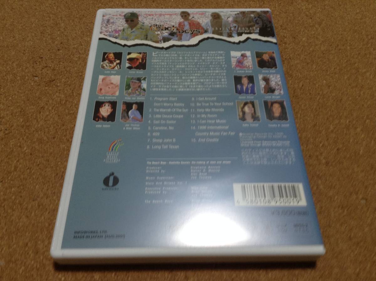 DVD/ ザ・ビーチ・ボーイズ The Beach Boys / Nashville Sounds _画像3