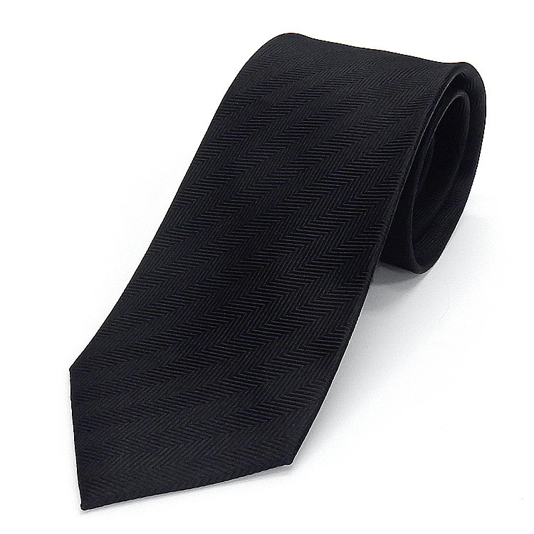  есть перевод стильный формальный галстук чёрный "в елочку" шелк 100%. тип * похороны *. другой тип почтовая доставка возможно NF-B26