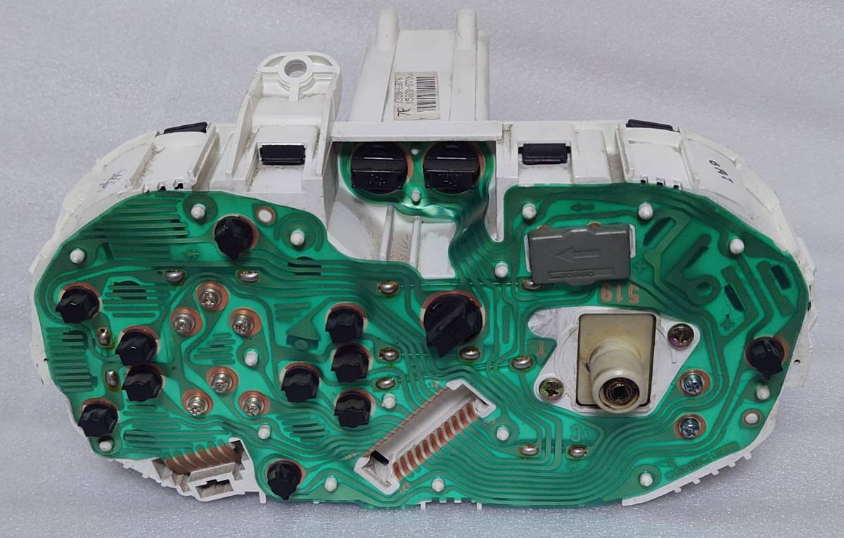 ダイハツ L310S オプティ スピードメーター タコメーター付き 162884km 作動未確認 旧車 エッセ 流用_画像6