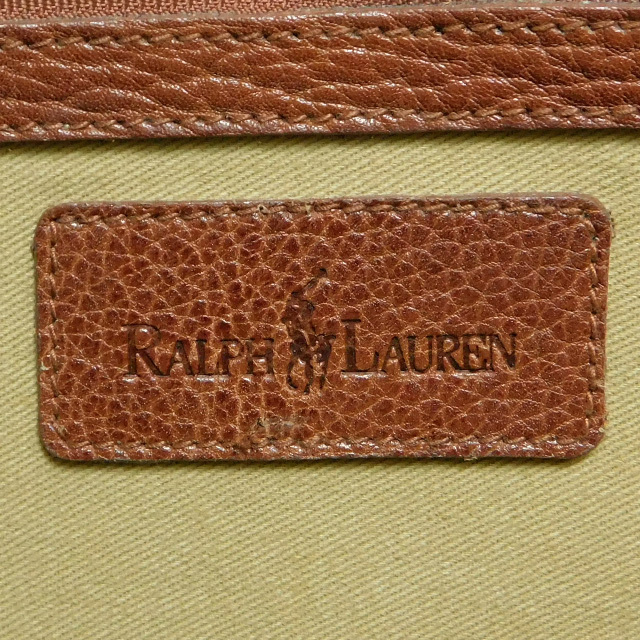 Ralph Lauren Ralph Lauren handbag shoulder bag 2WAY leather Vintage superior article regular goods 