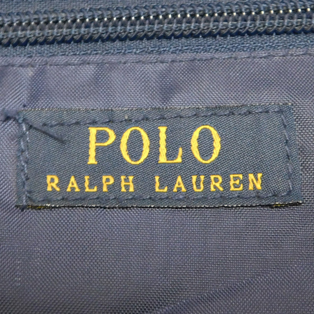 POLO Ralph Laurenポロ ラルフローレン メッセンジャーバッグ ボディクロス 黒 A４収納 の画像9